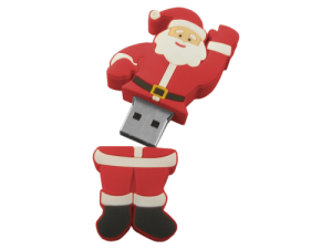 MemoTrek Vertrieb USB-Weihnachtsmann Santa Claus Produktfoto